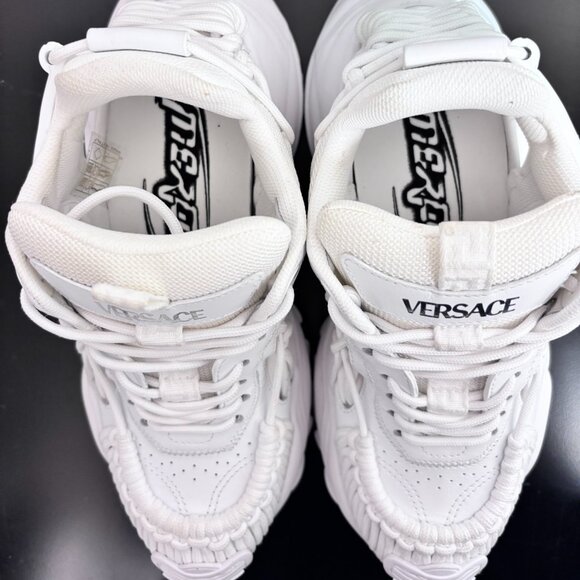 Versace Mercury M Vs 01 Sneakers White - NEW - Picture 5 of 15